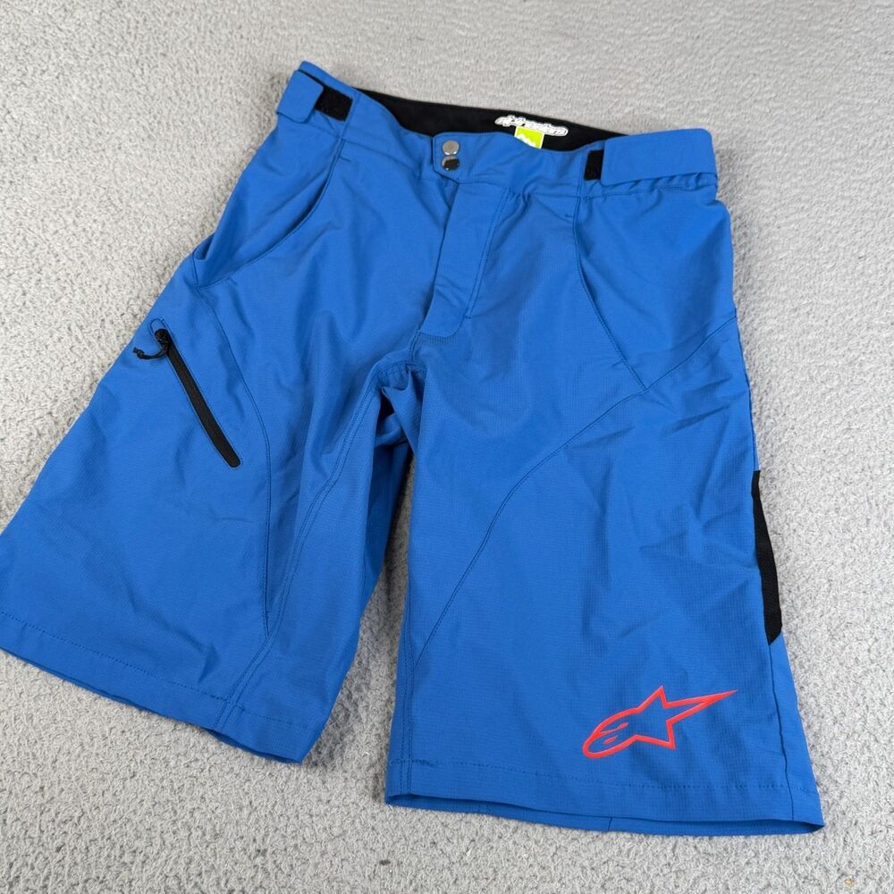 ALPINESTARS All Mountain Shorts Mens 28 Blue MTB Mountain Bike Pathfinder